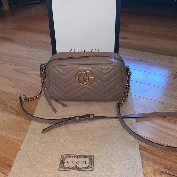 Gucci Marmont “Small” handbag - Dusty Pink
